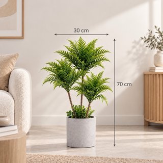 2 Palmeras Artificiales 70cm