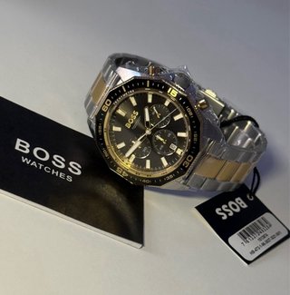 Reloj BOSS Negro y Dorado