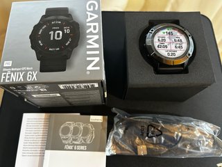 Garmin Fenix 6X Pro Smartwatch Negro