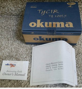 Carrete Okuma TYCIR TY-200LX.