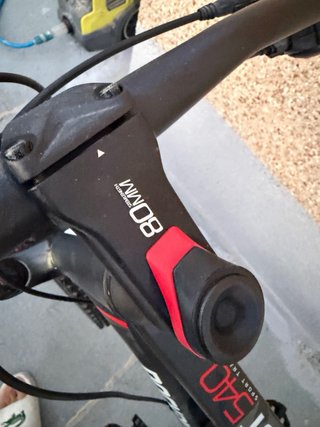 Bicicleta Rockrider ST540 Negra/Roja