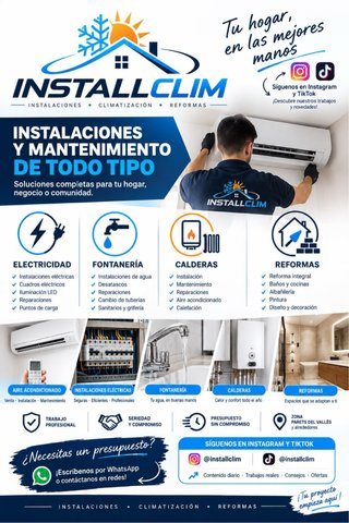 instalaciones y mantenimientos urgentes
