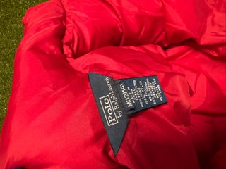 POLO Ralph Lauren PUFFER Rojo Talla M