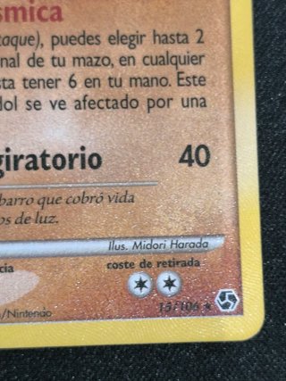 Carta Pokémon Claydol Niv. 45 25 Aniversario