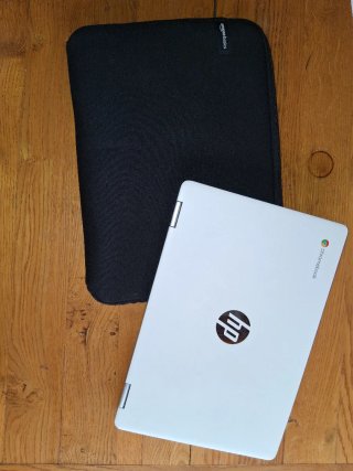 HP Chromebook x360 + Custodia Amazon