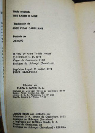 Lote 6 Libros Vintage Reno 1974