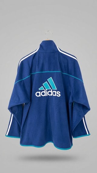 Chaqueta Deportiva Vintage Adidas Cremallera.