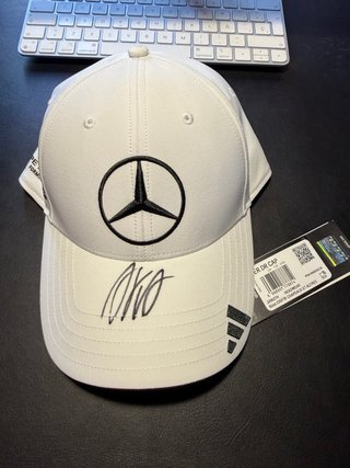 Gorra Mercedes Kimi Antonelli Firmada
