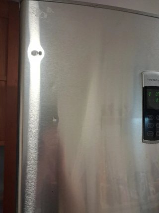 Frigorífico LG No Frost 331L A+ INOX PLATA OSCURO