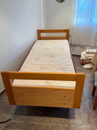 Cama articulada eléctrica 90x180 + colchón