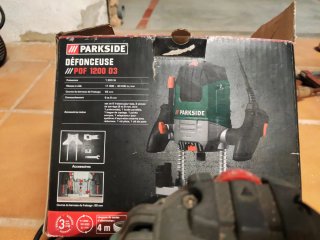 Fresadora Parkside POF 1200 D3
