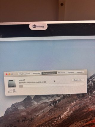 Ordenador Apple Mac High Sierra