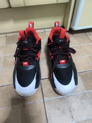 Zapatillas Adidas Talla 42 Negras Rojas