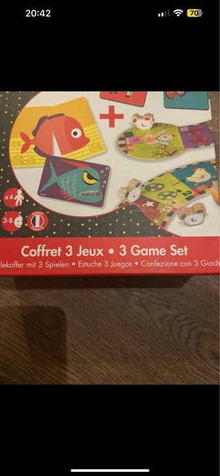 Set 3 Juegos Janod
