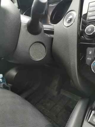 Tapa orificio llave encendido Nissan Qashqai