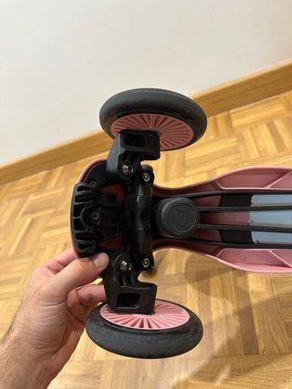 Patinete infantil rosa SCOOT AND RIDE