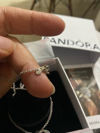 Collana Pandora Argento 925 Nuova