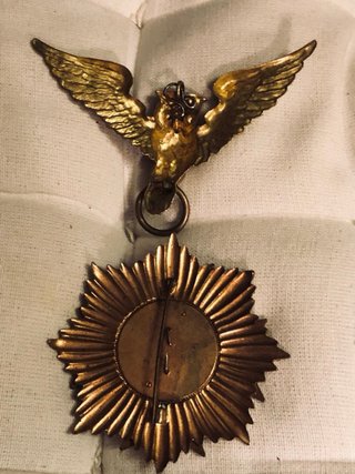 Medaglia ottone Castrum Majense civica