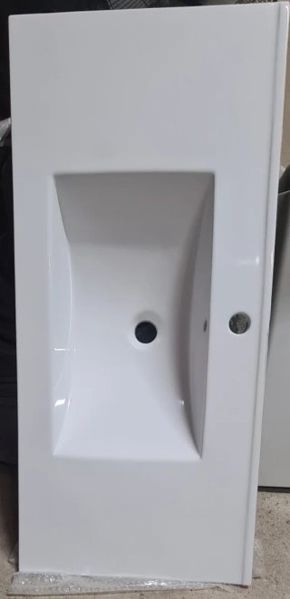 Lavamanos Cerámico Blanco 100x45cm