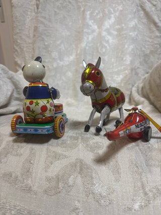 Juguetes de cuerda de lata
