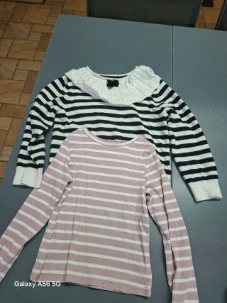 Blusas a rayas Talla 7-8