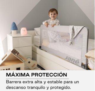 Jané Barrera de Cama Abatible 90 cm Gris