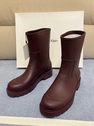 Stivaletti Calvin Klein bordeaux taglia 39