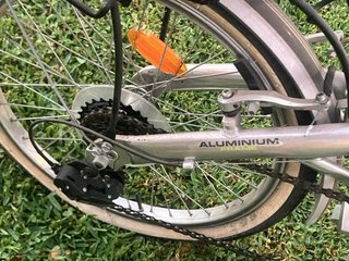 Bicicleta Aluminio Plegable CAR BIKE