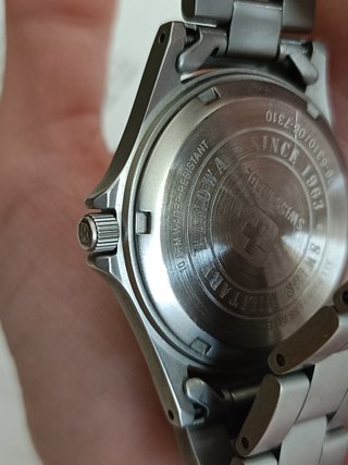 Reloj pulsera Swiss Military Hanowa color plata