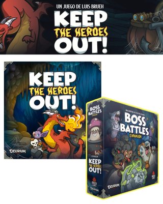 [15% OFERTA] PACK KEEP THE HEROES OUT + NUEVA EXPA
