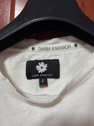 Camiseta Blanca Gianni Kavanagh Talla S