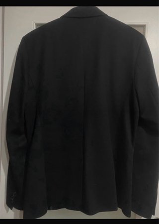 Americana Zara Man Negra Caballero
