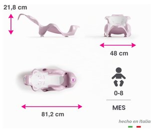 OKBABY Buddy Hamaca de Baño Ergonómica Turquesa