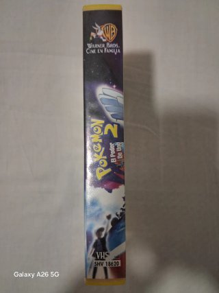 Pokemon 3: El hechizo de los Unown VHS