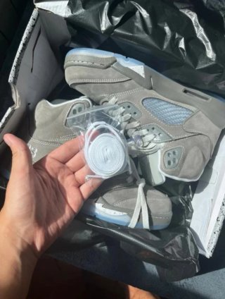 Jordan 5 Wolf Grey