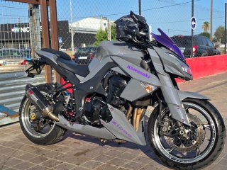 Kawasaki Z1000 2010 Gris Morado