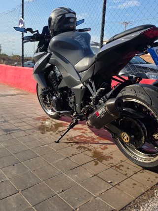 Kawasaki Z1000 2010 Gris Morado