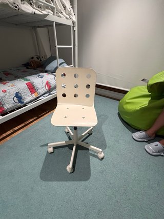 Dormitorio con Litera infantil/juvenil blanca