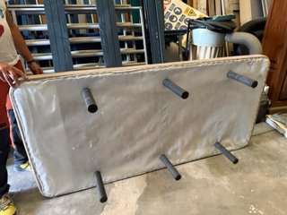 Somier 190x90 cm Beige