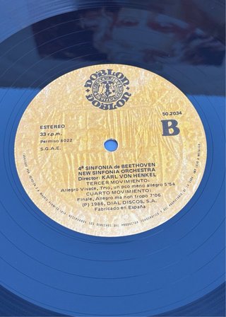 Beethoven - Sinfonía n.º 4 (Vinilo)