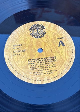 Beethoven - Sinfonía n.º 4 (Vinilo)