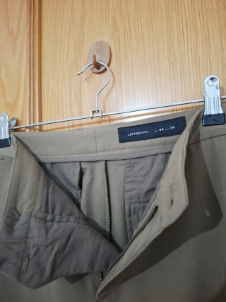 Pantalón de vestir hombre verde oliva