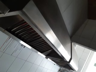 Campana extractora industrial acero inoxidable