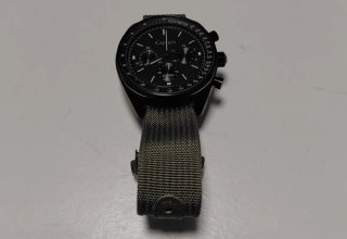 Reloj Cadisen Cronógrafo Negro Correa Verde