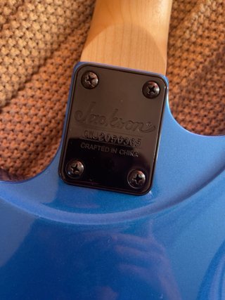 Guitarra Jackson JS12 Azul Metálico