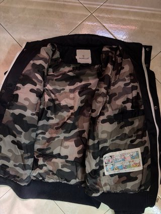Moncler Bomber Jacket Blu