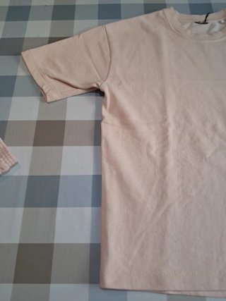 Conjunto short y camiseta color salmón  STWD