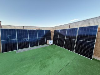 Equipo solar fotovoltaico