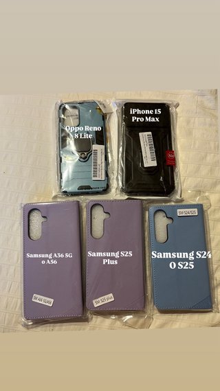 Fundas Oppo, Samsung, iPhone