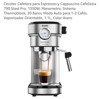 Cafetera Cecotec Cafelizzia 790 Steel Pro